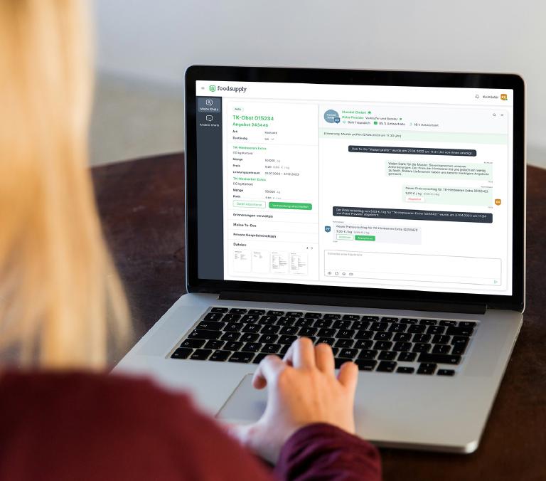 Kontaktabschlüsse via Chat